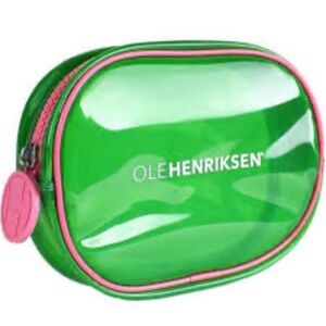 Cute Green Transparent Makeup Bag